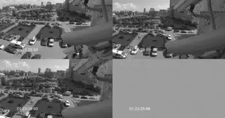 Установка систем видеонаблюдения на парковке в Грозном в октябре